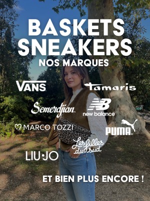 Marque de baskets et sneakers